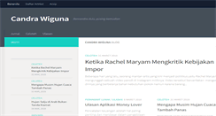 Desktop Screenshot of candrawiguna.com